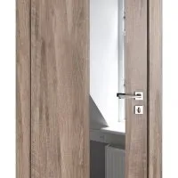 ШИ дверь DO-604 Орех седой светлый/Зеркало