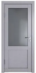 Дверь межкомнатная DO-OPTIMA1 Металлик