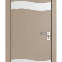 Дверь межкомнатная DO-503 Латте софт/Снег