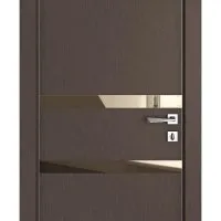 ШИ дверь DO-613 Бронза/зеркало Бронза