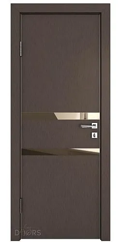 ШИ дверь DO-613 Бронза/зеркало Бронза