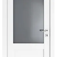 Дверь межкомнатная DO-OPTIMA1 Белый бархат