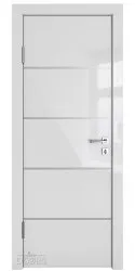 Дверь межкомнатная DG-505 Серый глянец