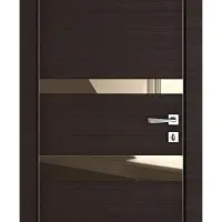 ШИ дверь DO-612 Венге горизонтальный/зеркало Бронза