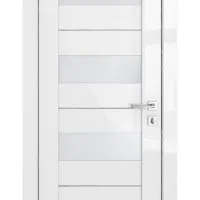 Дверь межкомнатная DO-TRIS Белый глянец/Белое