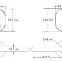 Электронный гостиничный замок HSU-9902-S