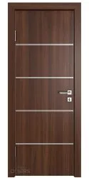 ШИ дверь DG-605 Орех тисненый