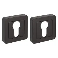 Накладка Fuaro (Фуаро) под цилиндр ET.K.XM52 (ET XM) BL-24 черный