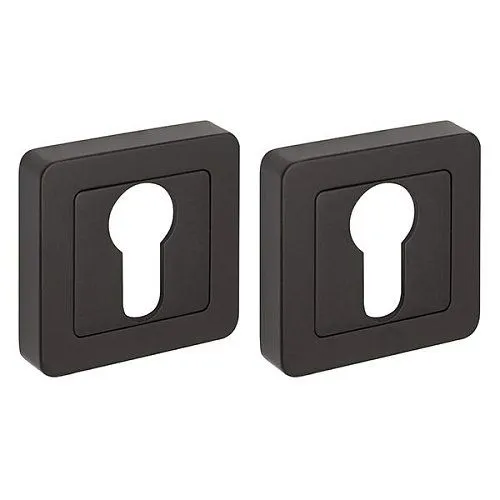 Накладка Fuaro (Фуаро) под цилиндр ET.K.XM52 (ET XM) BL-24 черный