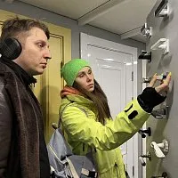 Выездной магазин дверей Line Doors. Фурнитура