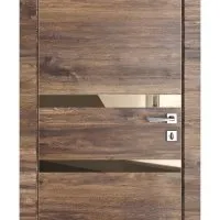 ШИ дверь DO-613 Лофт темный/зеркало Бронза