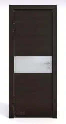 Дверь DO-501 Венге горизонт/Снег Скидка 50 %!