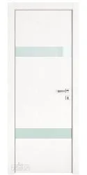 ШИ дверь DO-602 Жемчуг/стекло Белое
