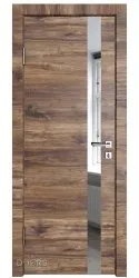 Дверь межкомнатная DO-507 Лофт темный/Зеркало