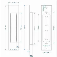 Ручки-купе SDH-03 BL
