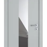 Дверь межкомнатная DO-510 Силк маус/Зеркало