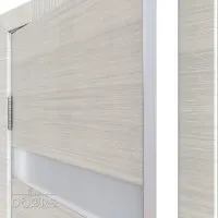 ШИ дверь DO-602 Ива светлая/Снег