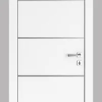 Дверь межкомнатная DG-505 Белый бархат