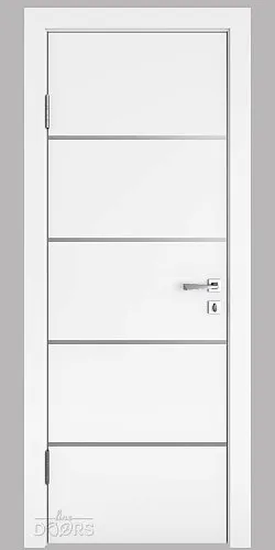 Дверь межкомнатная DG-505 Белый бархат