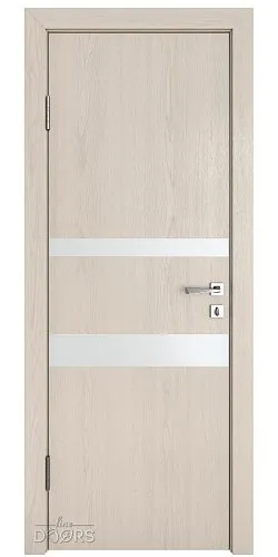 ШИ дверь DO-612 Ясень капучино/Снег