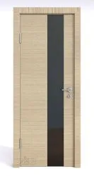 Дверь DO-504 Неаполь/стекло Черное Скидка 50 %!