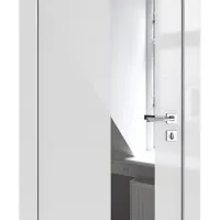 ШИ дверь DO-604 Серый глянец/Зеркало