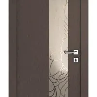 Дверь межкомнатная DO-504 Бронза/вставка Веста