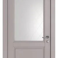 Дверь межкомнатная DO-SORENTO Серый бархат