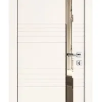 Дверь межкомнатная DO-514 Сливки/зеркало Бронза