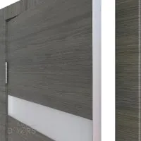 ШИ дверь DO-602 Ольха темная/Снег