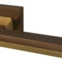 Ручка Armadillo (Армадилло) раздельная K.USQ52.GROOVE (GROOVE USQ5) BB/SBB-17 кор.бронза/мат.кор.бронза