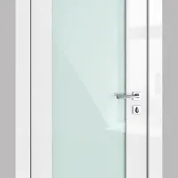 Дверь межкомнатная DO-DIANA/500 Стекло белое