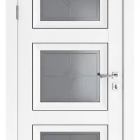 Дверь межкомнатная DO-DEKANTO 3 Белый бархат