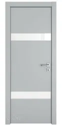 ШИ дверь DO-602 Силк маус/стекло Белое