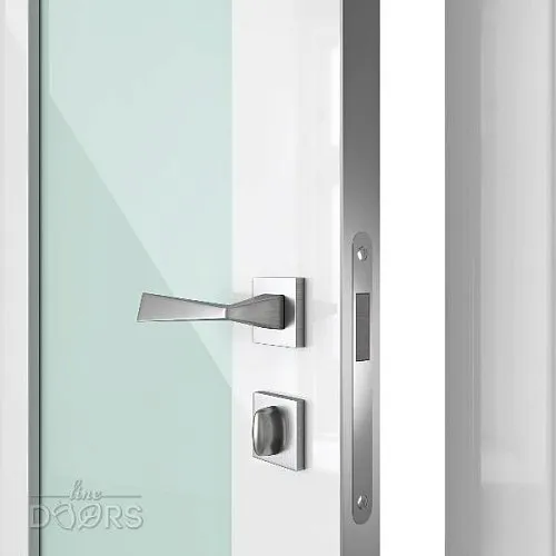 Дверь межкомнатная DO-DIANA/500 Стекло белое