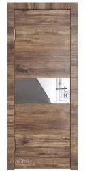 Дверь межкомнатная DO-501 Лофт темный/Зеркало