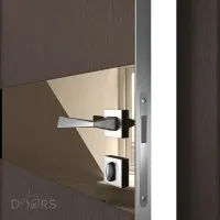 Дверь межкомнатная DO-509 Бронза/зеркало Бронза