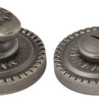 Ручка Armadillo (Армадилло) поворотная BK6.R.CL55 (BK6/CL) AS-9 античное серебро