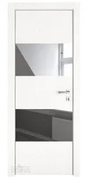 Дверь межкомнатная DO-508 Жемчуг/Зеркало