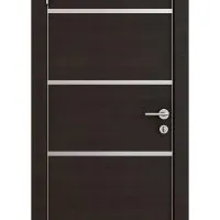 Дверь межкомнатная DG-505 Венге горизонтальный
