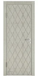 Дверь межкомнатная Рим Серый дуб