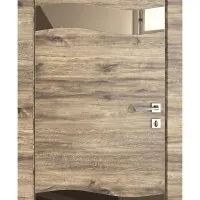 Дверь межкомнатная DO-503 Лофт светлый/зеркало Бронза