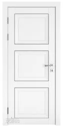 Дверь межкомнатная DG-DEKANTO 3 Белый бархат