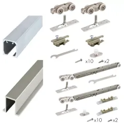 Раздвижная система Set 2.1 с доводчиком в одну сторону