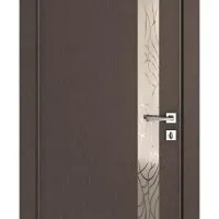 Дверь межкомнатная DO-507 Бронза/вставка Веста