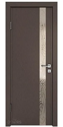 Дверь межкомнатная DO-507 Бронза/вставка Веста