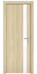 Дверь межкомнатная DO-507 Дуб светлый/стекло Белое
