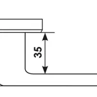 Дверная ручка HORIZONT-S5 CAFFE