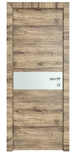 Дверь межкомнатная DO-509 Лофт светлый/Снег