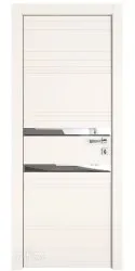 Дверь межкомнатная DO-515 Сливки/Зеркало